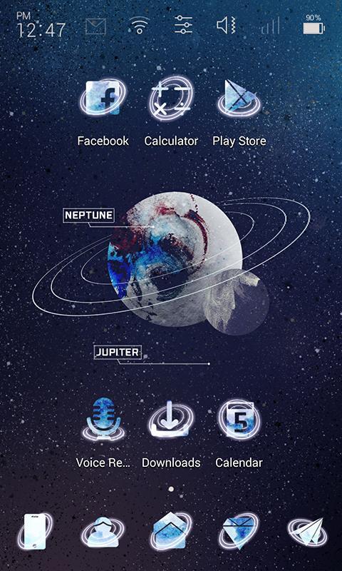 SensitiveSimple launcher theme