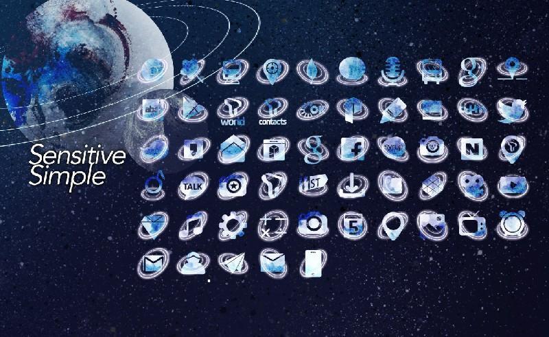 SensitiveSimple launcher theme