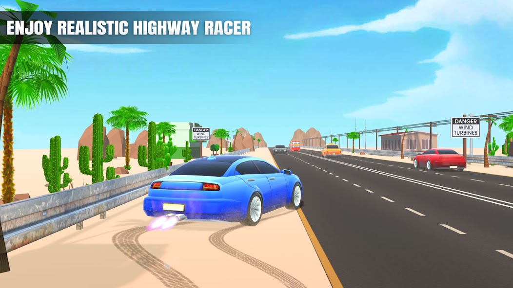 Real Highway Car Traffic Racer