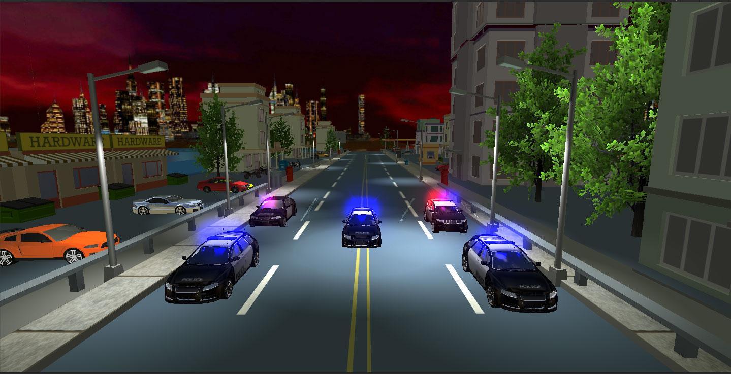 City Police Speed Car Chase