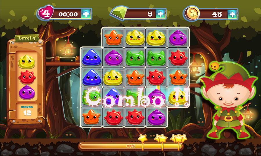 Jelly Blast Blitz Saga