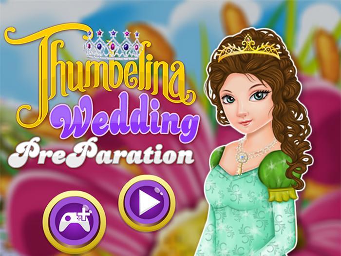 Fairy tale Thumbelina Makeup