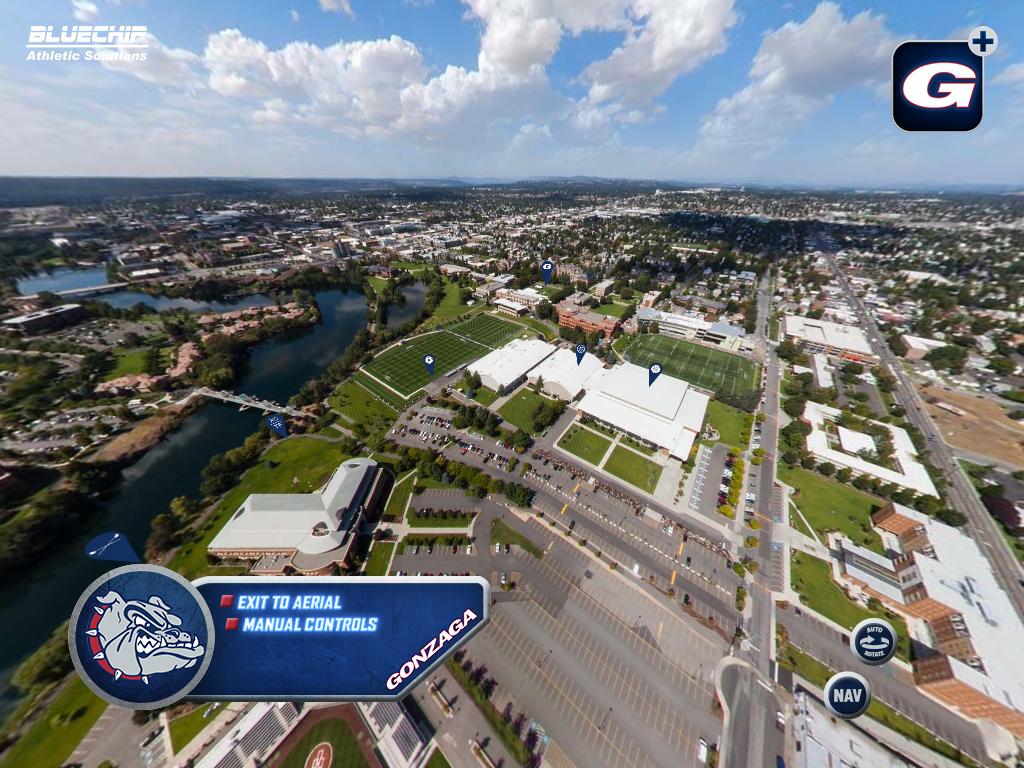 Gonzaga MBB AR Panoview