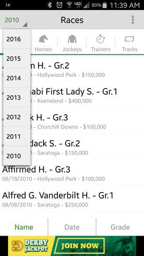 Equibase Racing Yearbook