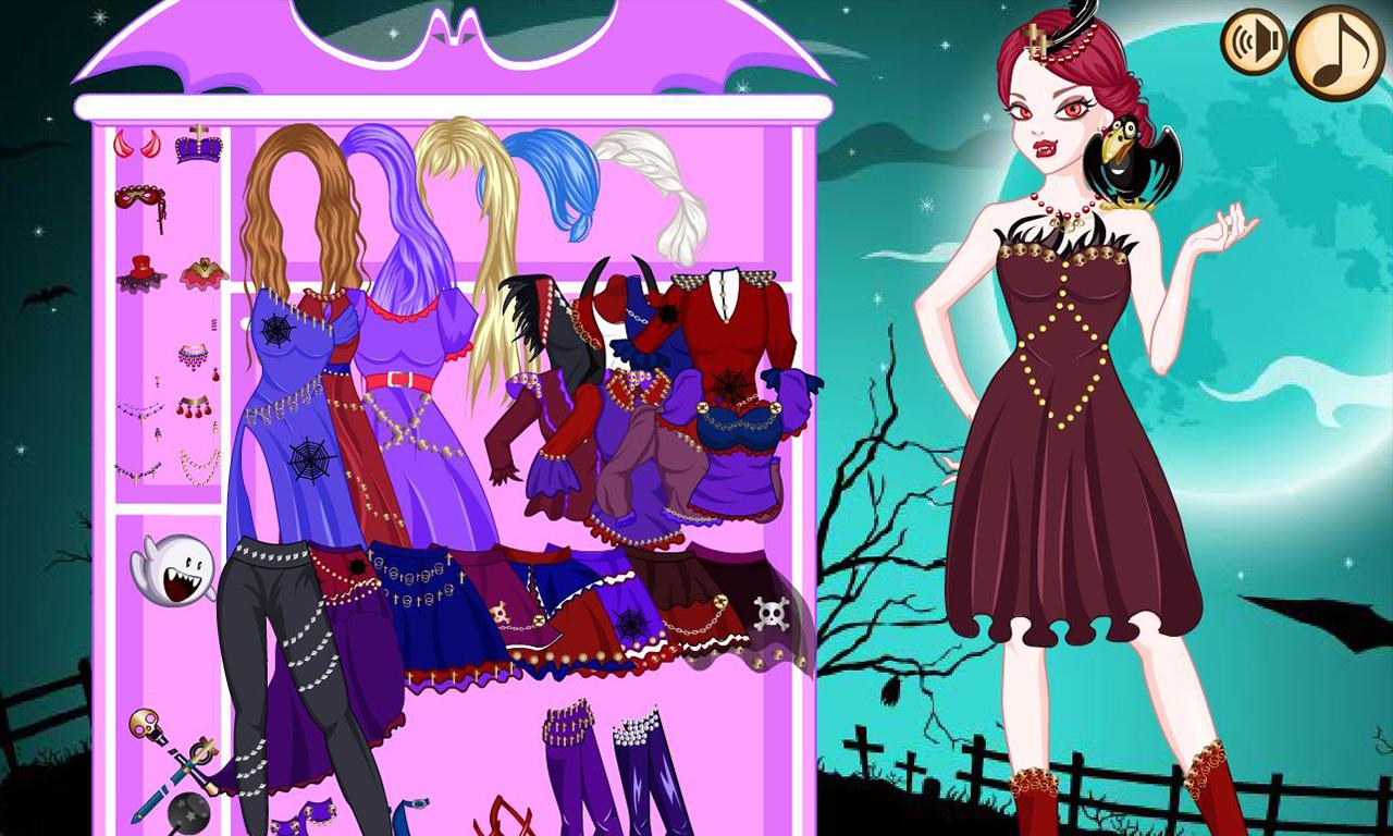 Queen of vampire girl game