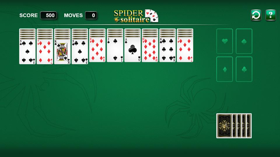 Solitaire Spider card