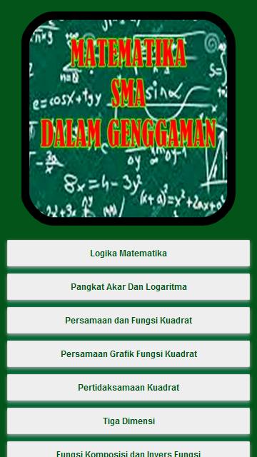 Trik Cerdas Matematika SMA