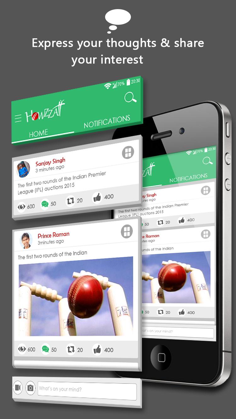 Howzzatt- Stands in your hands