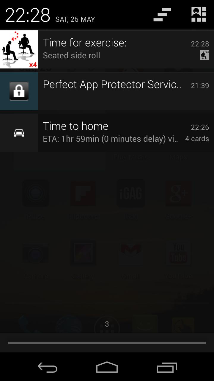 Backache Exercise Reminder