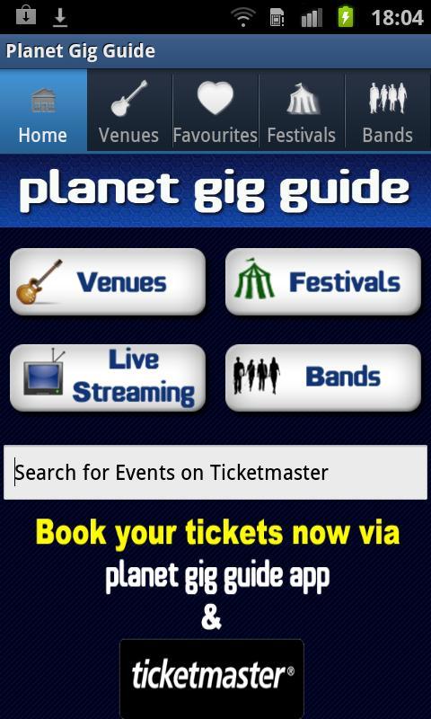 Planet Gig Guide