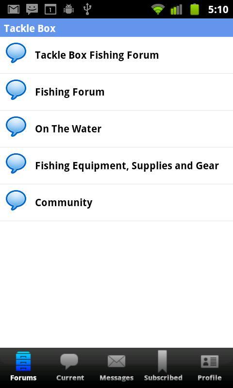 Tackle Box Forums