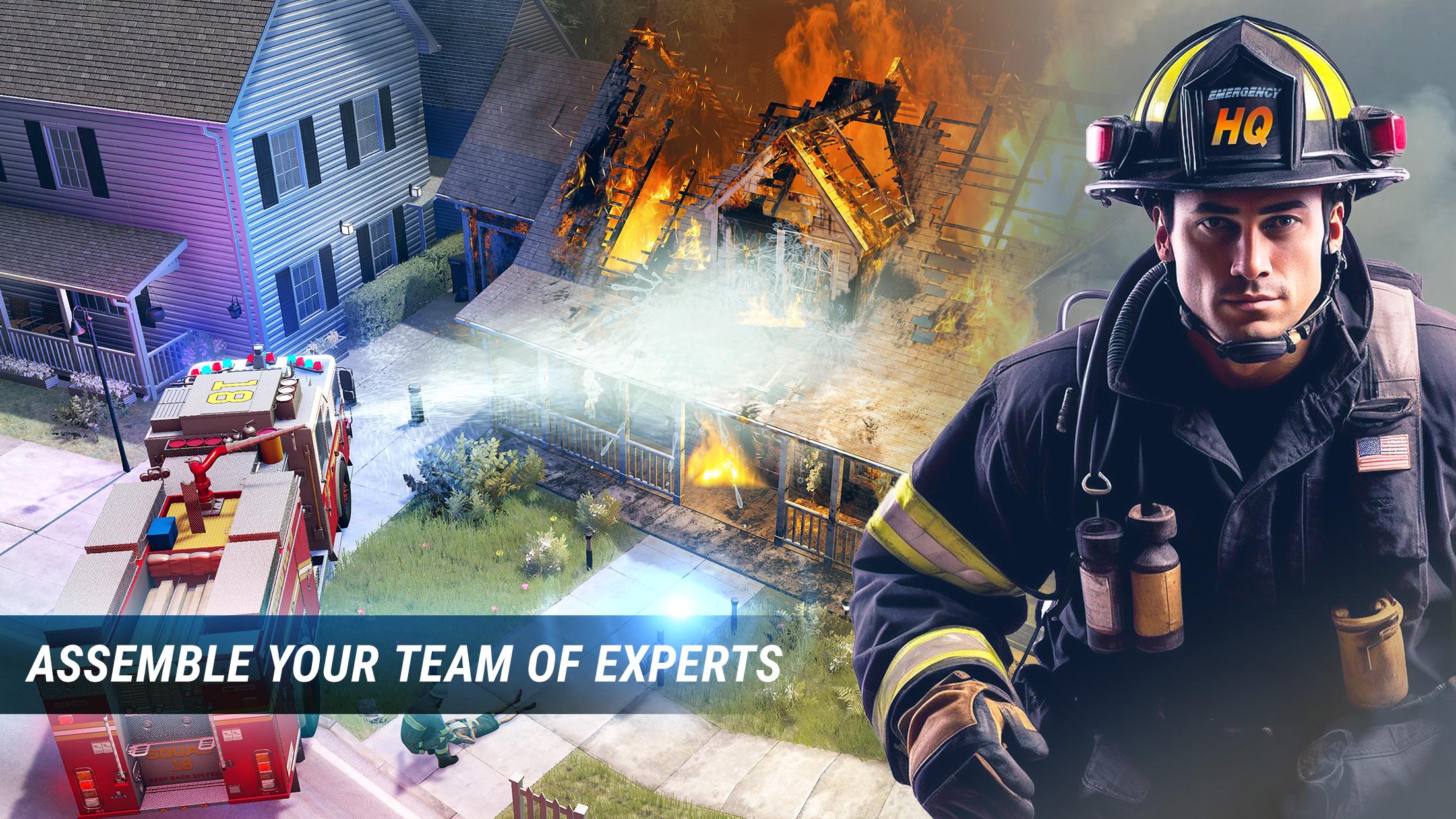EMERGENCY HQ: firefighter game
