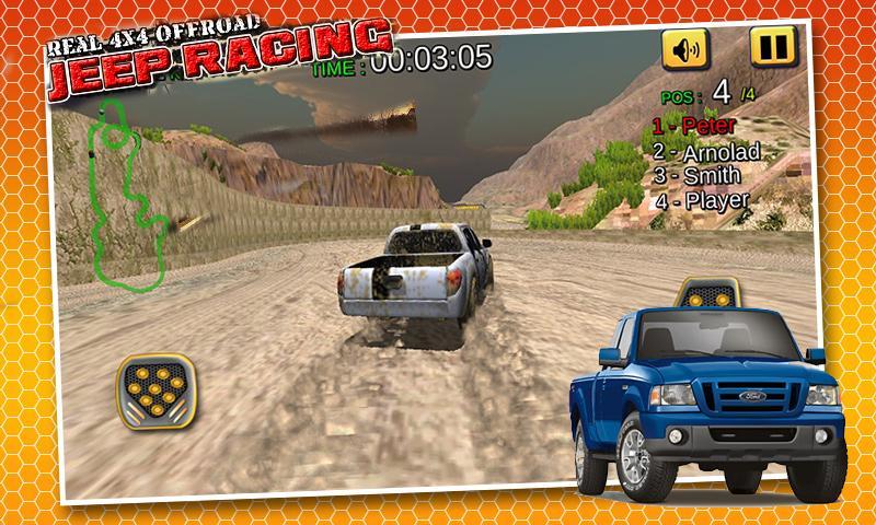 Real 4X4 Offroad Jeep Racing