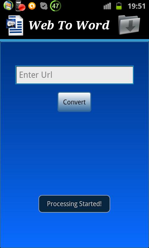 Web page To Word Converter