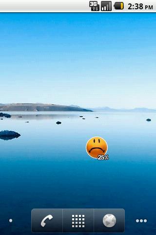 Smile Battery Widget