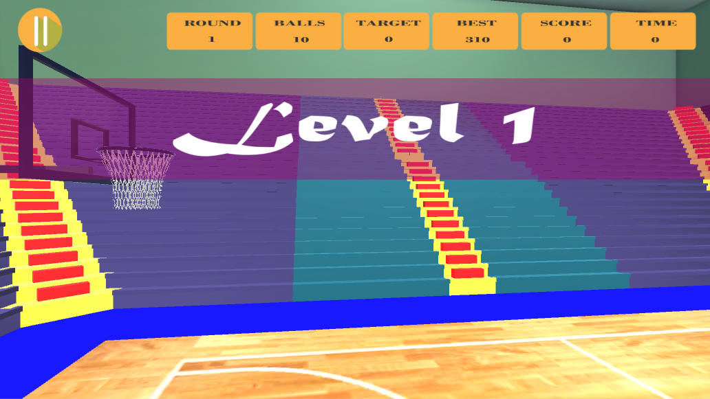 Basketball Shooting Game in 3D