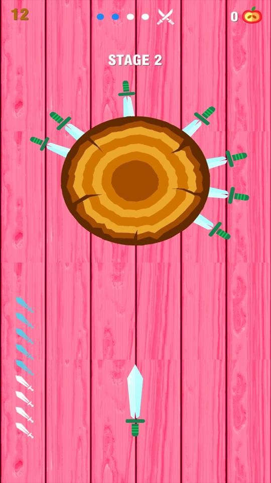 Throw Knife Hit Adventure