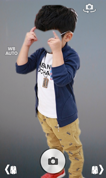 Kid Boy Fashion Photo Montage