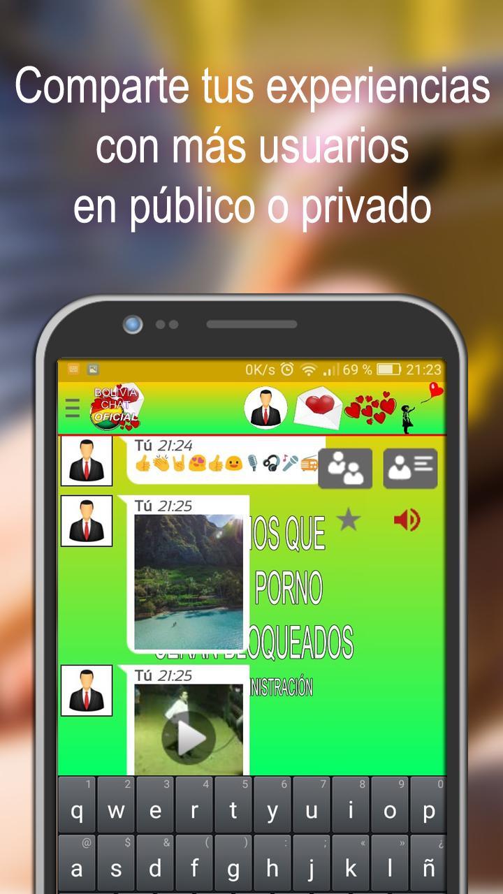 Bolivia Chat, amor, amistad y citas.
