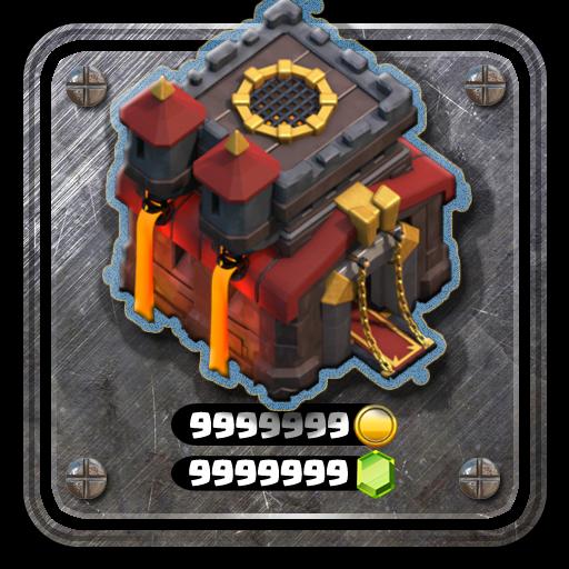 Full Gems Resource for Clash of Clans Prank