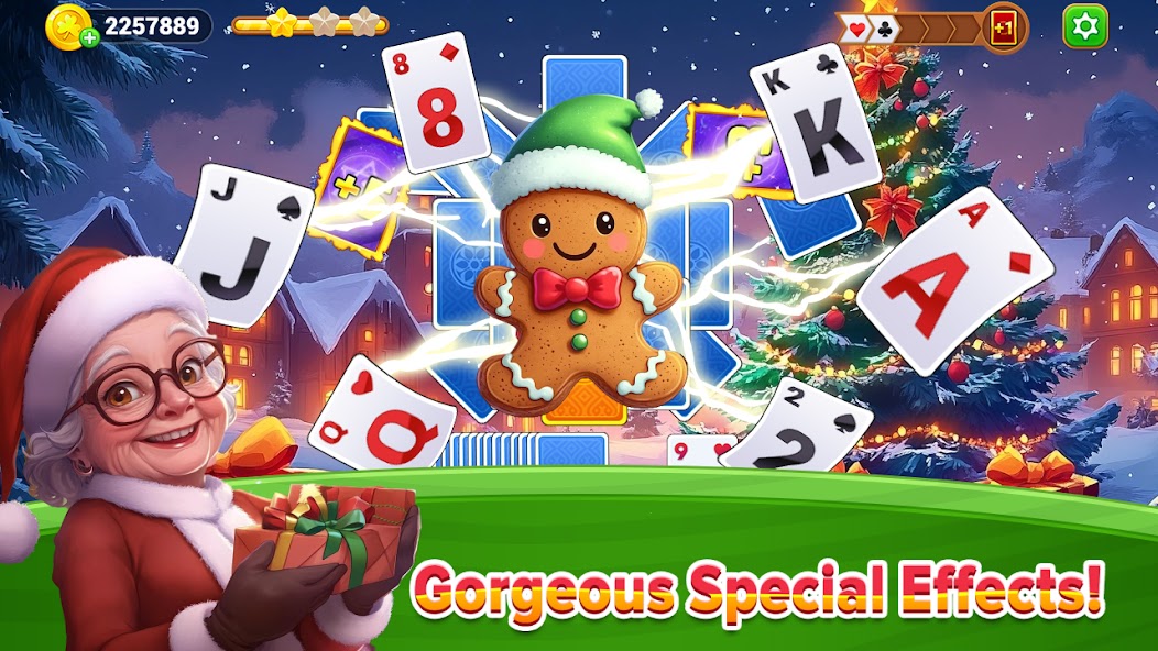 Christmas Solitaire TriPeaks