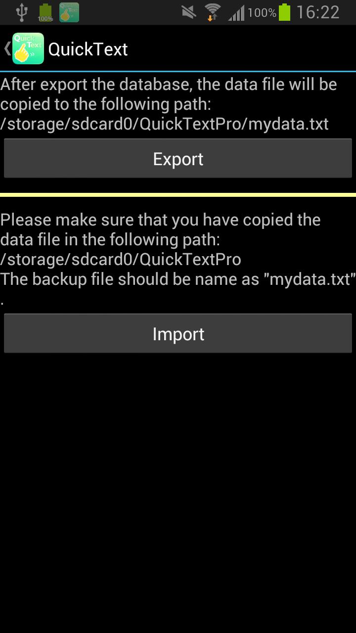 QuickText -Paste it so fast!