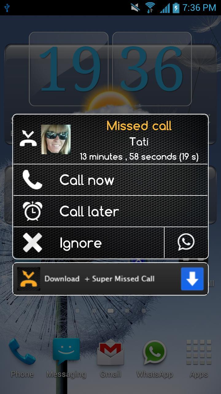 Super Missed Call