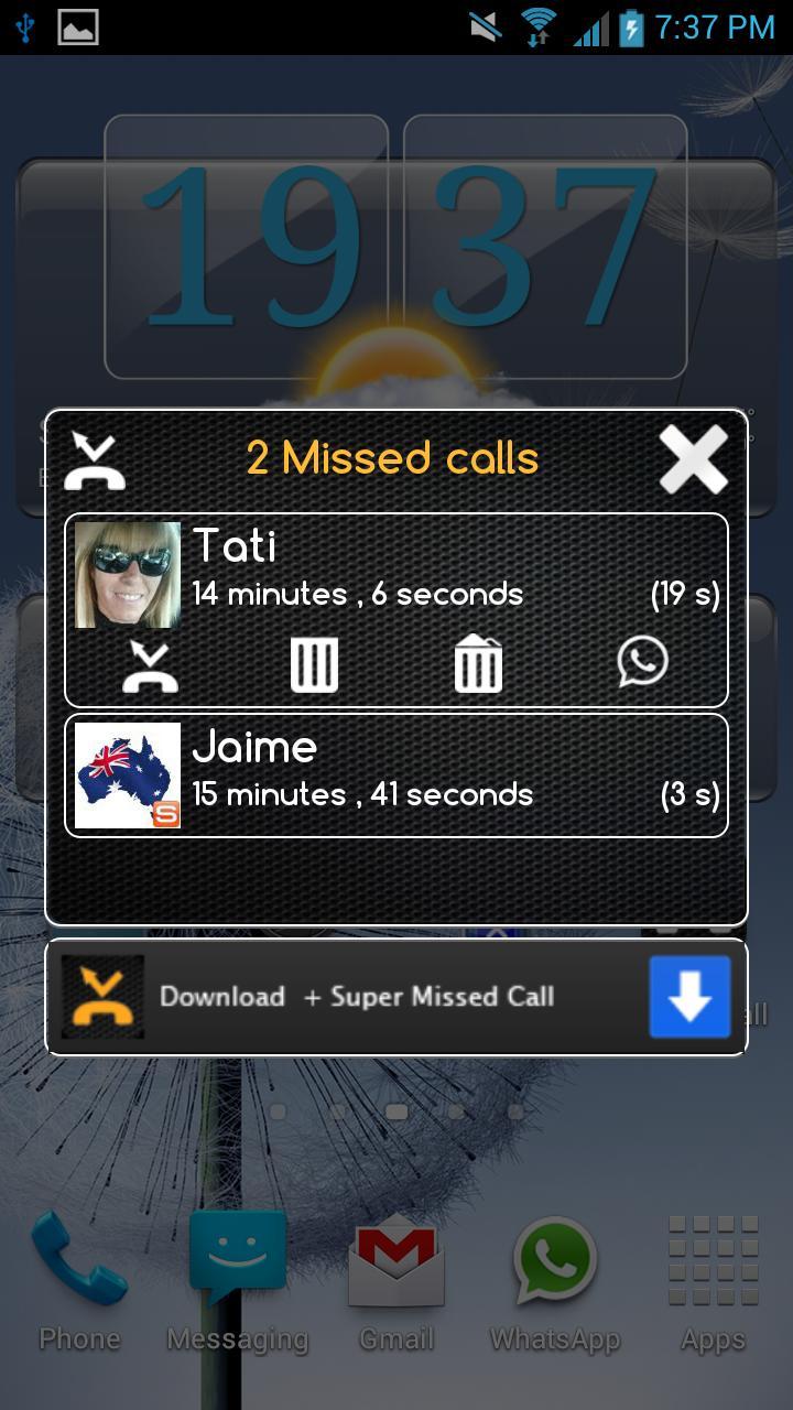 Super Missed Call