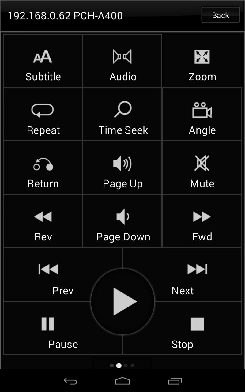 Popcorn Hour Remote Control
