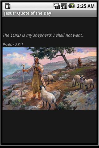 Jesus' Quote of the Day