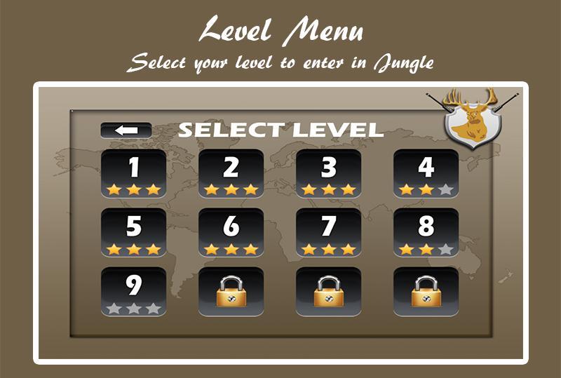 3D Sniper Jungle Hunting, Deer