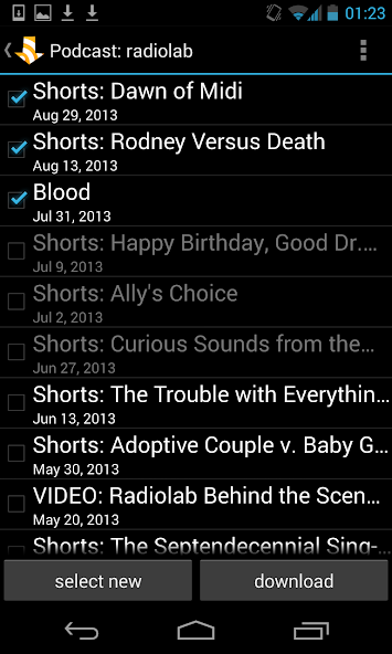 g Podcast Downloader
