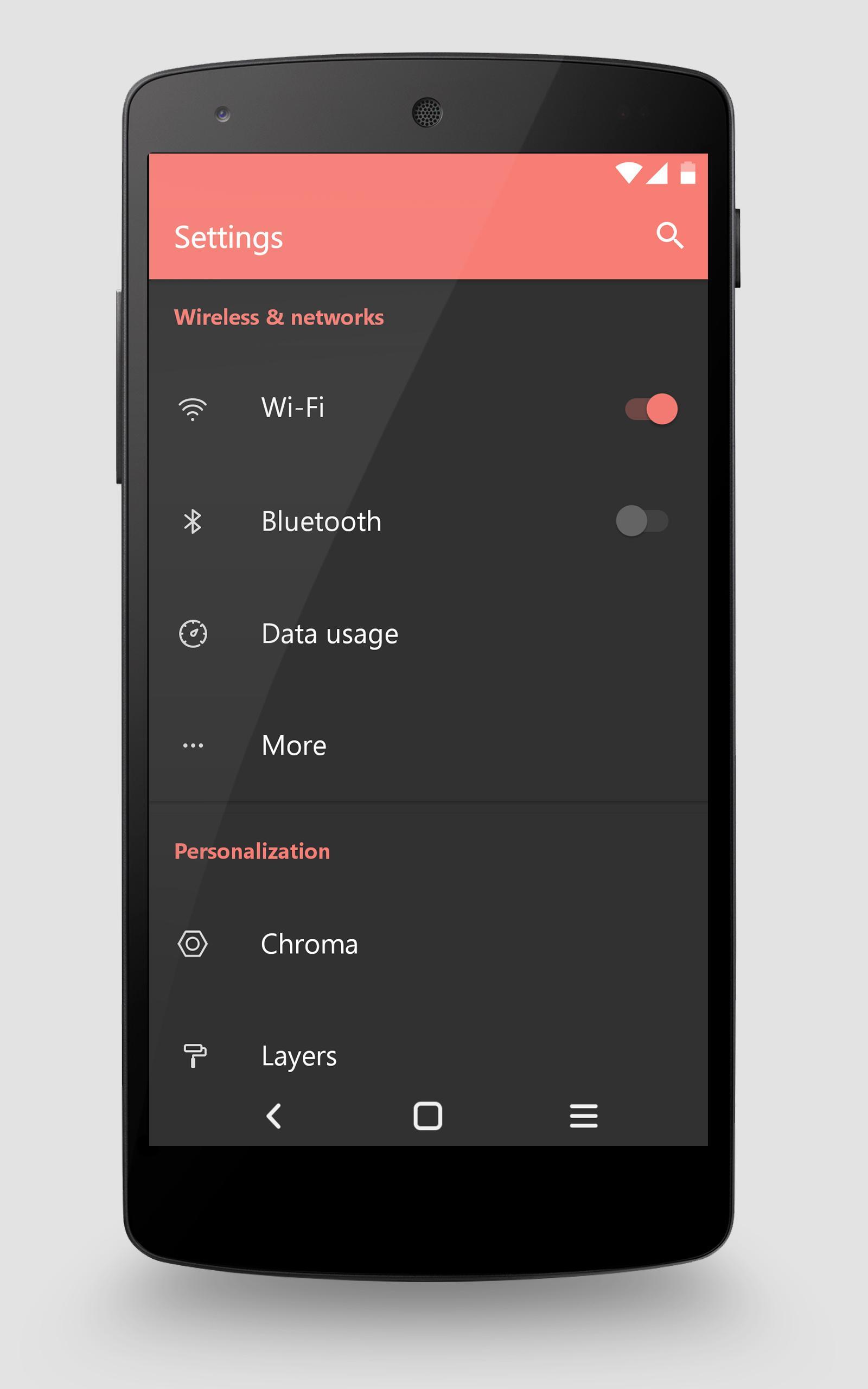 No.6 - Layers Theme