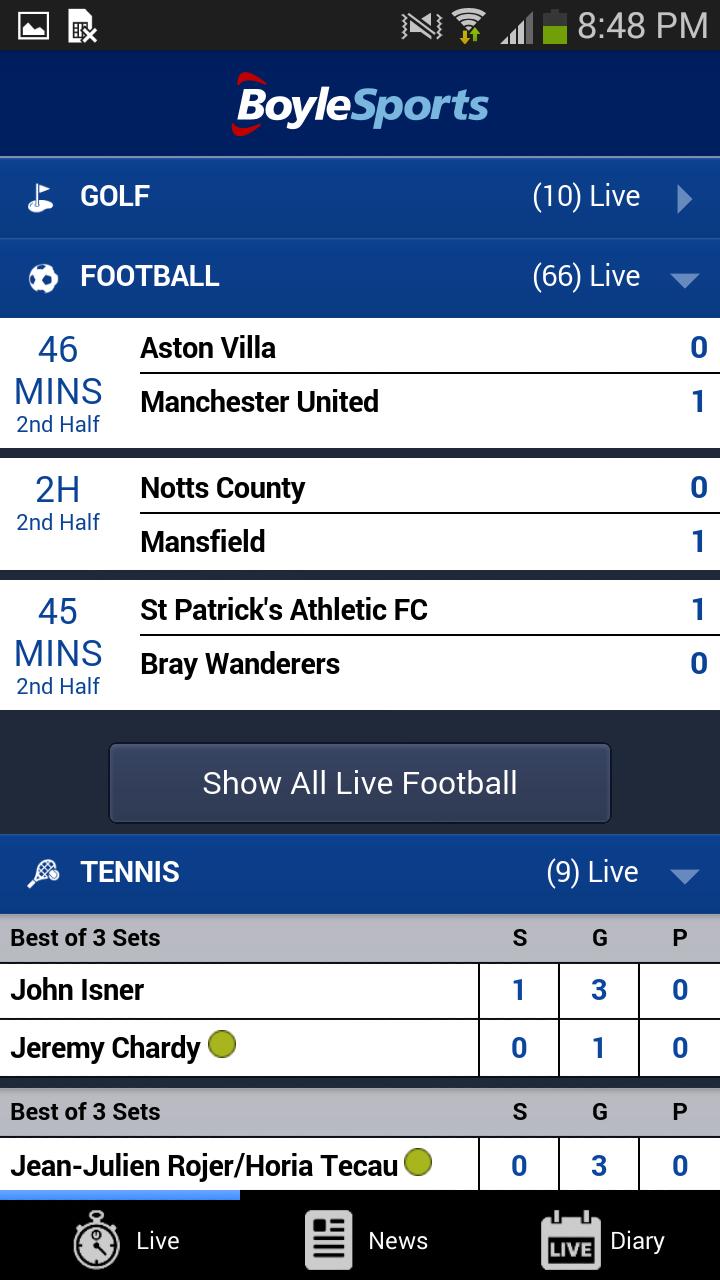 BoyleSports Live
