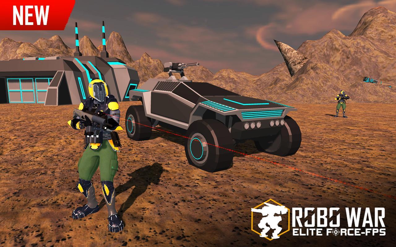 Real Robots War Gun Shoot 3D