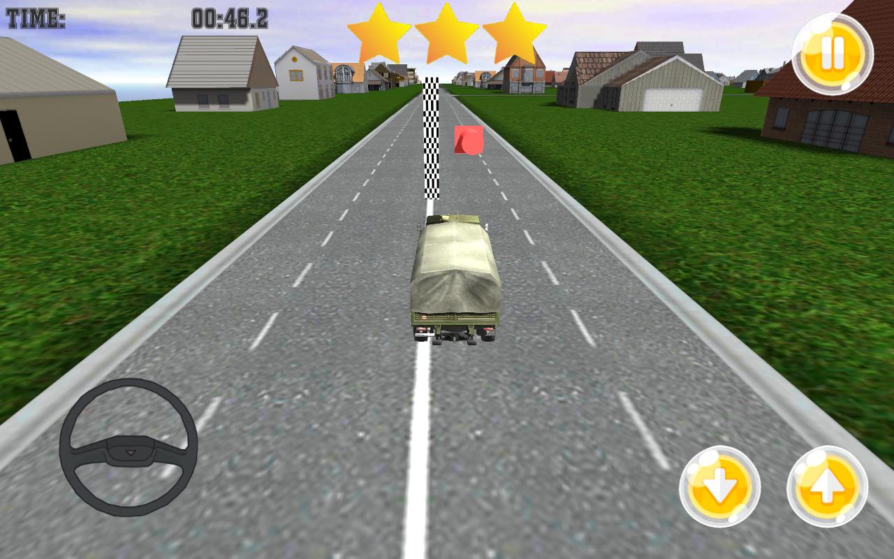 Army Truck City Racing