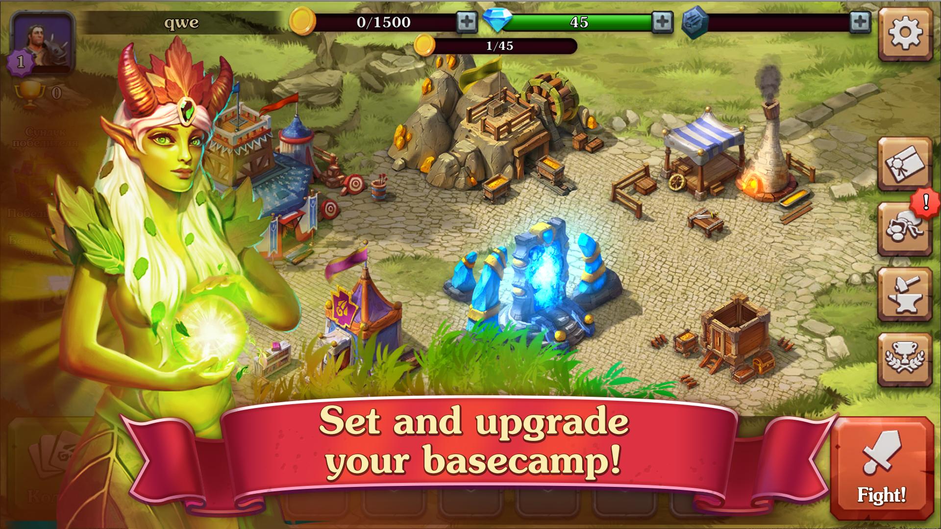 Cradle of Magic - card game, battle arena, rpg