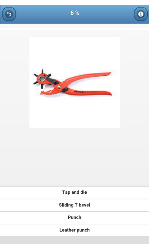 Hand tools - quiz