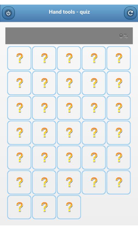Hand tools - quiz