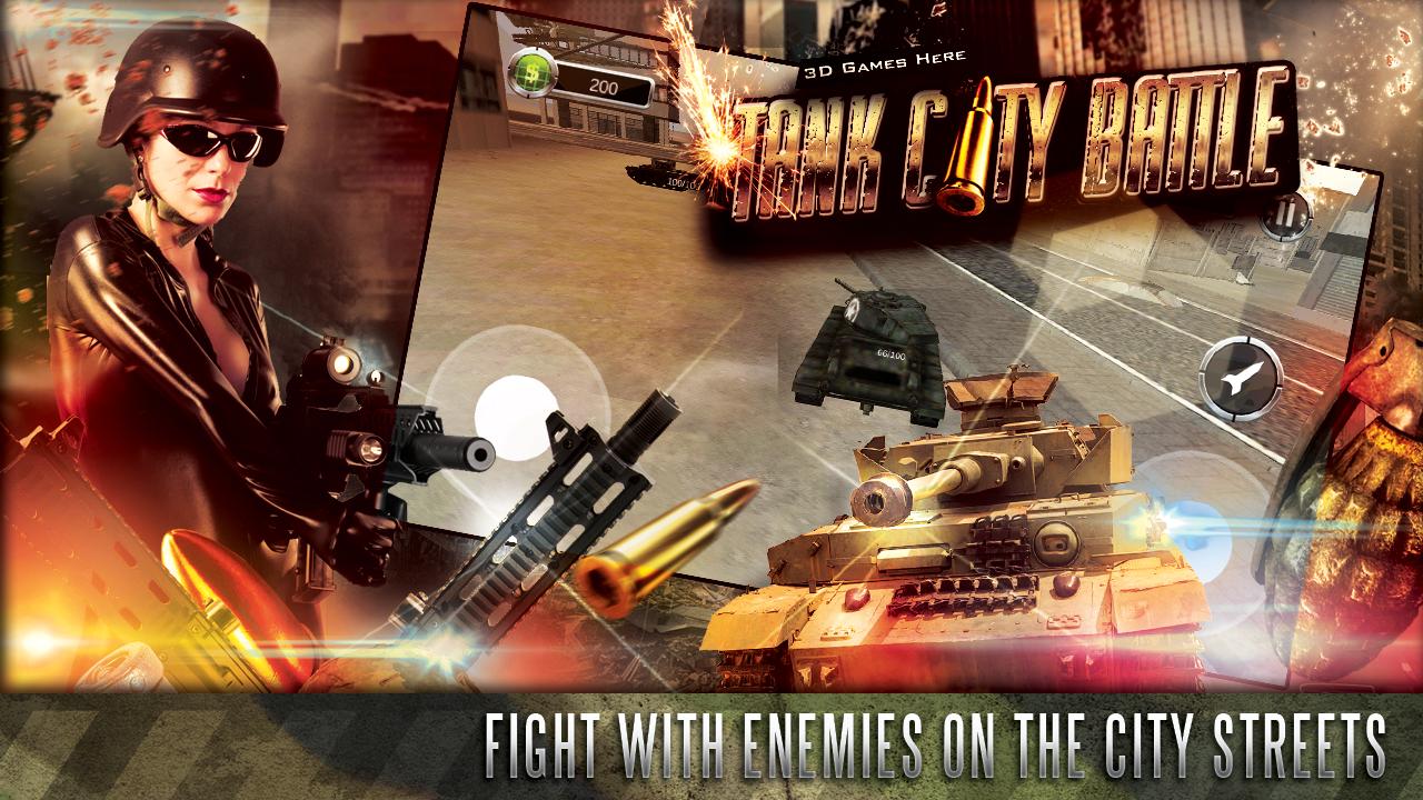 City Tank Battle 3D