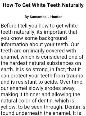 Teeth Whitening