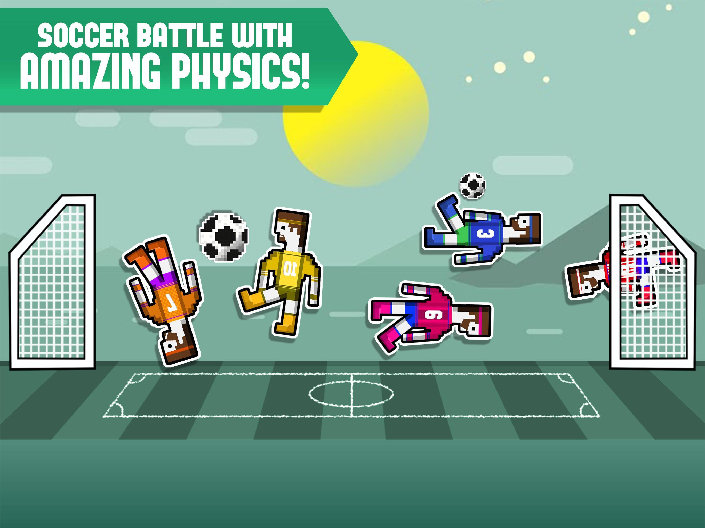 2019 Soccer Physics 2 Player Ragdoll Funny Games