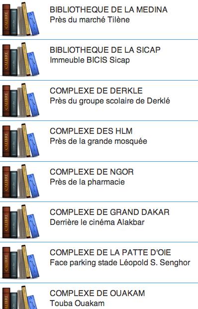 Annuaire Dakar