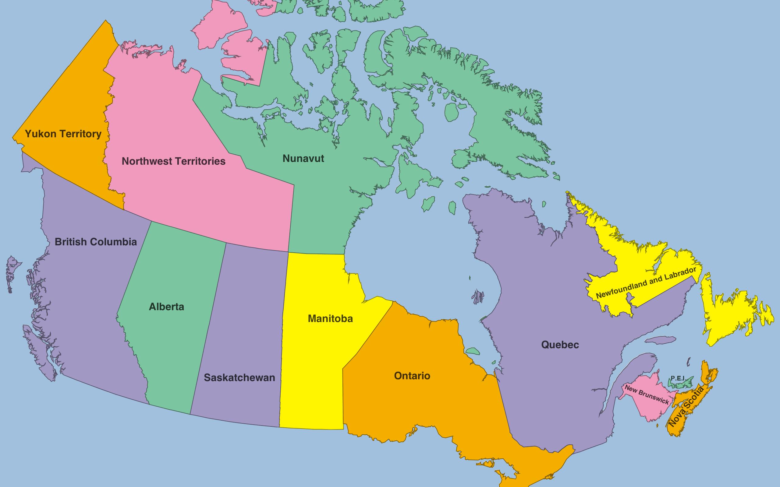 Canada Map Puzzle